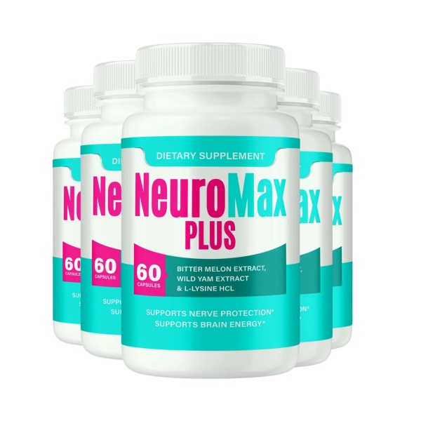 Neuromax 5-Pack Neuromax Plus Capsules - Neuromax for Brain &