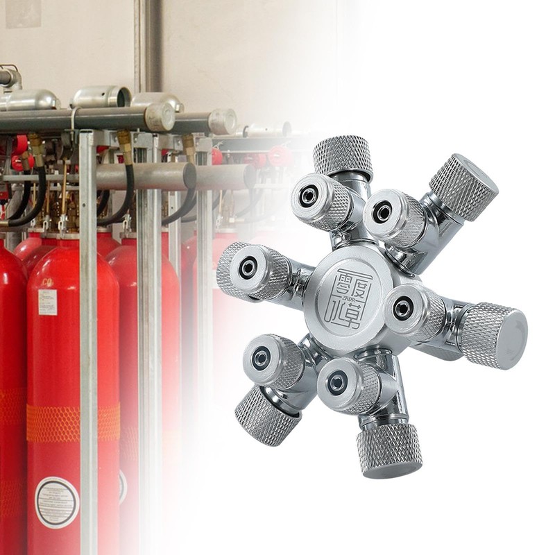 Folpus CO2 Splitter Regulator, Multi Way CO2 Regulator, Solenoid Regulator