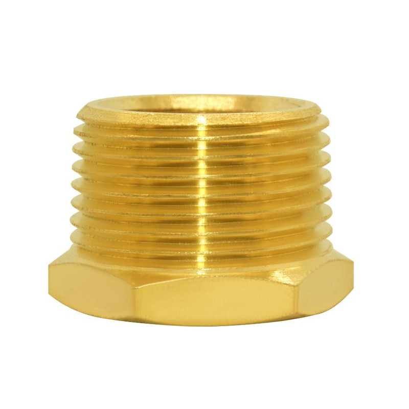 Joywayus Brass 1/2" NPT Female × 3/4" G Male Thread