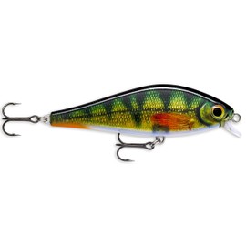 Rapala Unisex's Super Shadow Rap Lure, Live Perch, 16