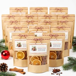 50 Sets Christmas Potpourri Stand Pouches,Style2, 5.5 x 7.9 Inches