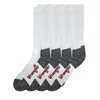 Wrangler Mens Riggs Workwear Ultra-Dri Moisture Wicking Crew Boot Socks