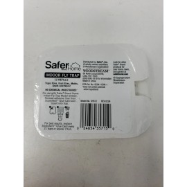 Safer 5 Safer Brand Home SH512 Indoor Plug-In Fly Trap Refill Packs Of 12