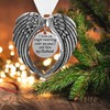 Christmas Memorial Hanging Ornaments Angel Wings, Memory Gifts Pendant I