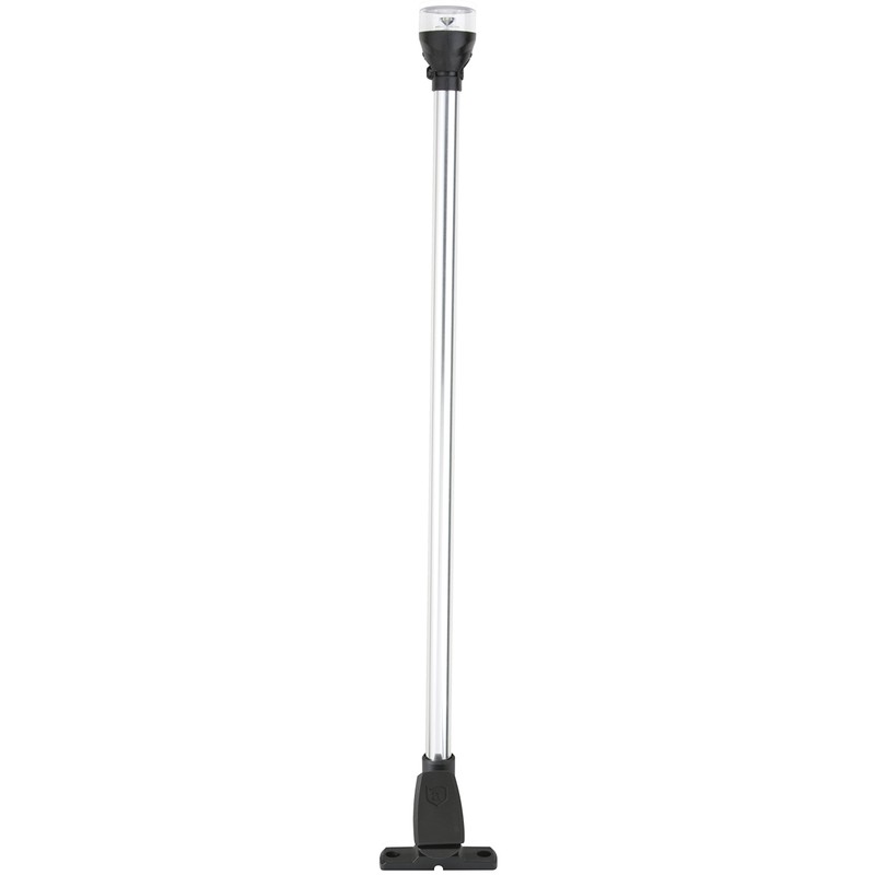 Attwood Folding All-Round LED Pole Light 12" 5557-P12A7 Folding All-Round