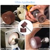 Pack of 18 Flap Grinders Lamellar Grinder for Drill, 80-120-180