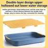 Rabbit Toilet Tray, Rabbit Litter Box, Hamster Toilet, Plastic Grate,