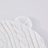 Snugtime Cable Earmuff Beanie, Cream, Medium