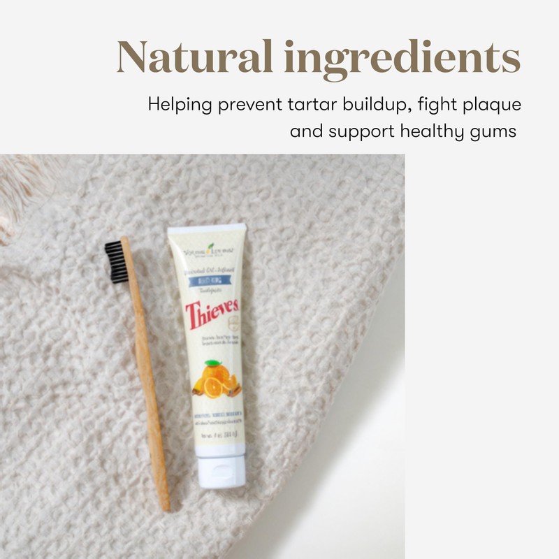 Young Living Thieves Whitening Toothpaste - Natural Oral Care for