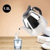 Tea Kettle, Stainless Steel Teapot with Heat-Resistant Handle for Boiling