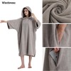 Winthome Changing Bath Robe, Surf Poncho Towel with hooded (M,