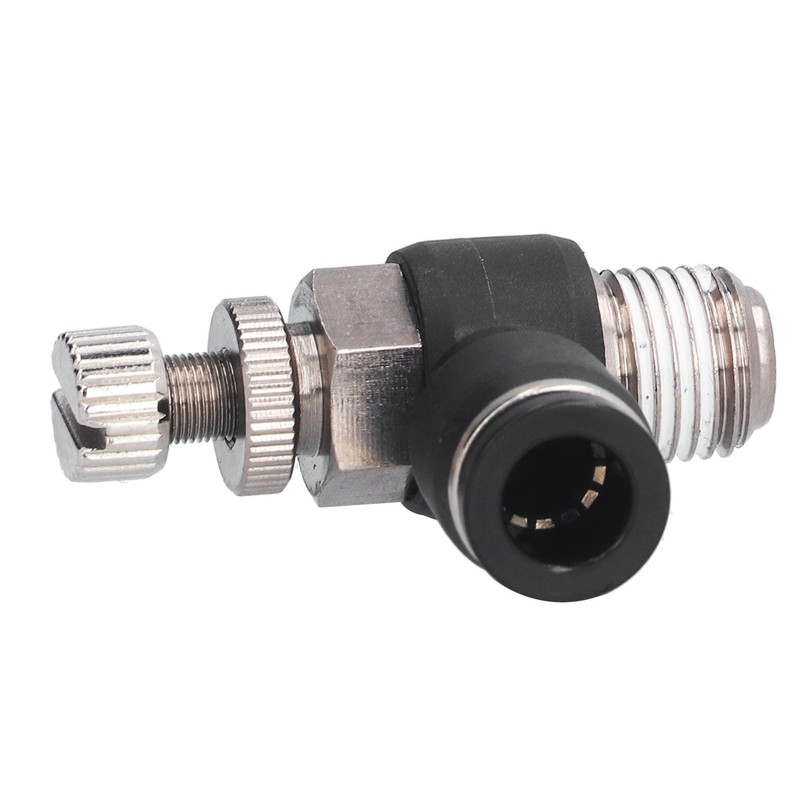 L Type Right Angle Throttle Valve Quick Fitting Convenient Elbow