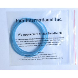 Fab International Replacement Gasket Compatible with Cooks 5-in-1 Blender Gasket 4,PK Blue (After Market Part)
