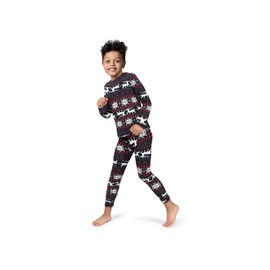 Rocky Thermal Underwear For Boys (Long Johns Thermal Set) Shirt & Pants, Base Layer w/Leggings/Bottoms Ski/Extreme Cold (Christmas - Small)