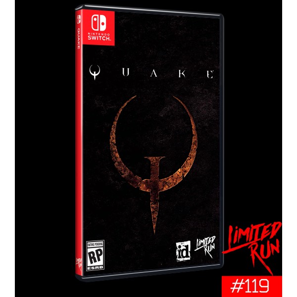 Switch Limited Run #119: Quake with Trading Card
