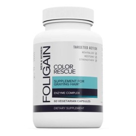 Foligain Color Rescue Suplemento Cabello Canoso Caps Sabor