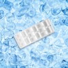Fackelmann 19016 Plastic Ice Cube Tray for 15 Ice Cubes,