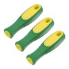 M METERXITY 3-Pack Rubber File Handle, 4.45 Inch Ergonomics Medium