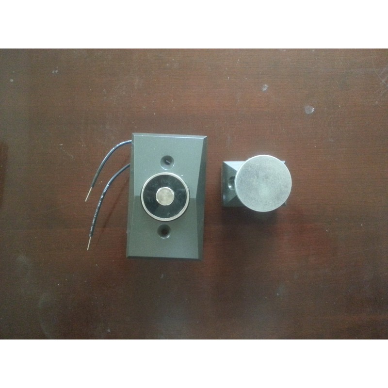 LCN SEM7850 SEM 7850-689 Aluminum Recessed Wall Mount Magnet TRIVOLT