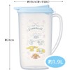Skater CI19-A Water Pot, Cinnamoroll, Flower Wreath, Sanrio Water Bottle,