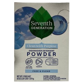 Seventh Generation Dishwasher Detergent Powder - 45 oz Free and Clear