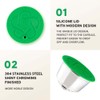 Capsules rechargeables filters à dosettes de café réutilisables compatible with