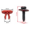 20x Bottom Shield Fasteners Engine Undertray Cover Clips Compatible with