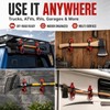 4 Pcs Heavy Duty Metal Rubber Shovel Holder for Truck,Quick