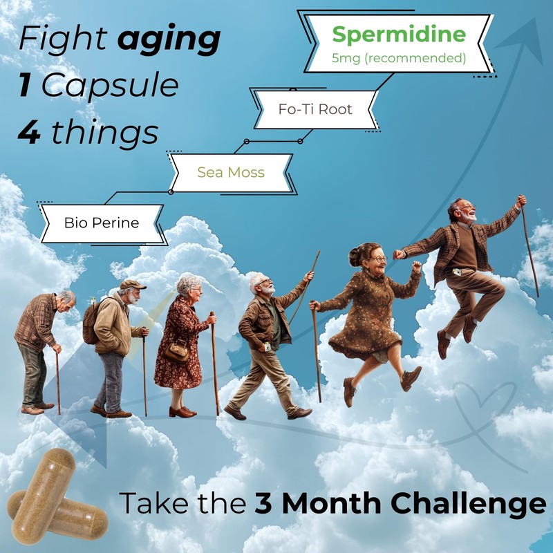 Every Young Unicorn 100% Natural Super Spermidine Supplements for Women