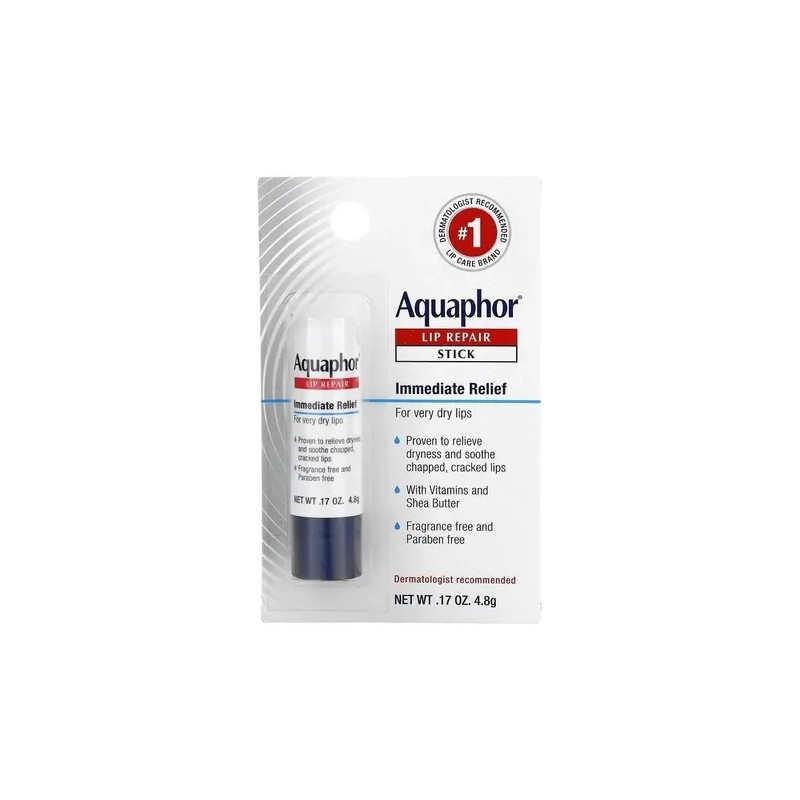 Aquaphor Lip Repair Stick - Bálsamo Labial Alivio Inmediato 4,8g
