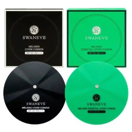 Gita 스와니브 멜라즈노 커버 쿠션 21호 1개 + 에센셜 커버 쿠션 21호 1개 Swaneeve Melazno Cover Cushion No. 21 (1 piece) + Essential Cover Cushion No. 21 (1 piece)