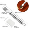 UGpine Scallion Cutter Onion Shred Knife with Stainless Steel Blade,
