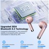Wireless Earbuds, Bluetooth 5.3 Headphones with 4 ENC Noise Cancelling