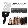 2 Pack Afro Comb and Metal Wig Detangler - Braid