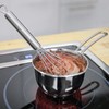Küchenprofi Stainless Steel Saucepan with Clad Bottom, 8-Ounce,Silver