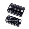 Riderjacky Front and Rear Brake Fluid Reservoir Cover Motorcycle Accessories