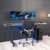 VIVO Large Computer Tower Desktop ATX-Case, CPU Steel Rolling Stand,