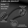 murtoo Mens Cuban Link Bracelet, Stainless Steel Chain Bracelets for