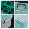 Vababa Clear First Aid Box, Plastic Storage Container with Locking