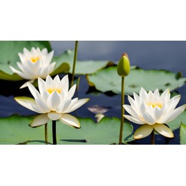 35 Miniature Water Lily Seeds Variety Pack for Bowls, Ponds & Water Gardens Non-GMO, Colorful Blooms, Indoor and Outdoor