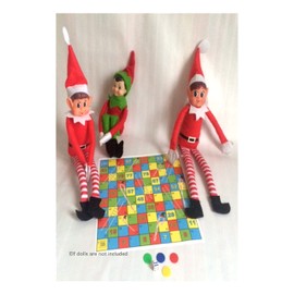 Elf Snakes and Ladders called Candy Canes and Ladders Prop Accessories Props Ideas Joke Christmas Decoration