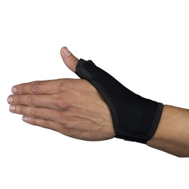 PRO 11 WELLBEING Thumb Splint for RSI Syndrome, Arthritis, Carpal Tunnel and Tendonitis, Fits Left or Right Hand (Small)