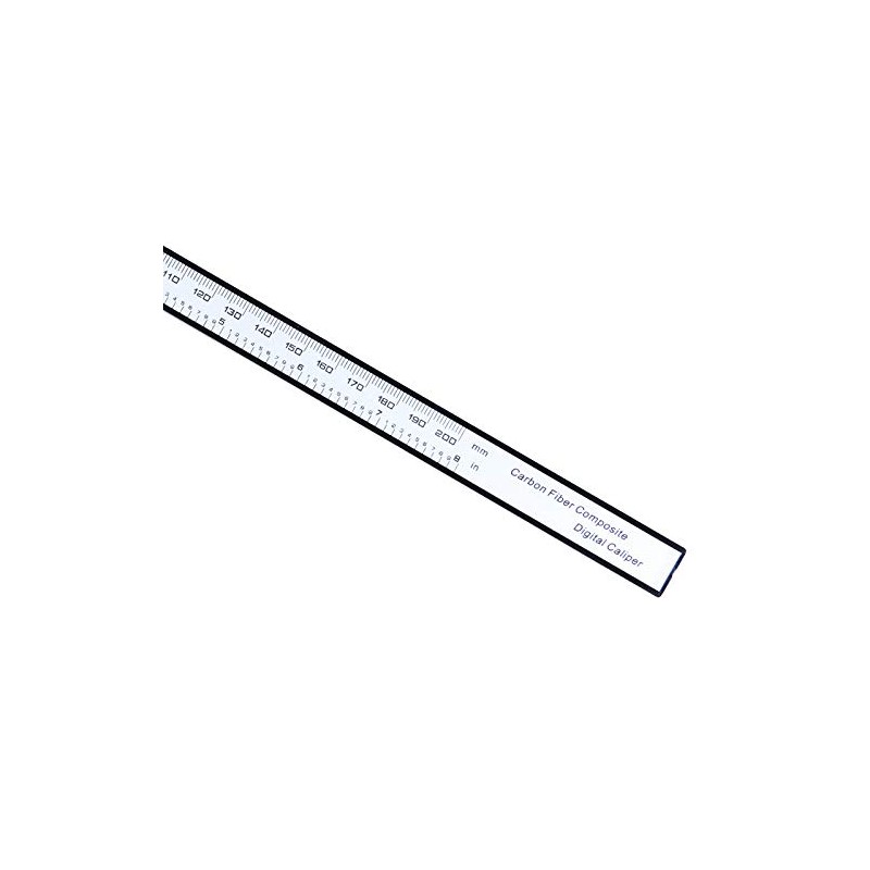 POWERTOOL LCD Digital Caliper, 0-200 Electronic Caliper Precision Vernier Micrometer