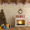 SHUXIA 16 PCS Christmas Foil Garland Festive Hanging Decorations Christmas,Christmas