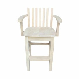 International Concepts Unfinished Kids Mission Youth Chair