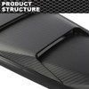 CROSSDESIGN Quarter Side Window Louvers Board Compatible with Ford Mustang