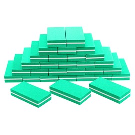 Diesisa Buffer Block Nail File, 100/180 Grit Sponge Nail Buffers for Acrylic Nails, Mini Buffing Block Double Sided for Manicure Tools 30 Count