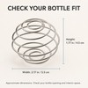 Shaker Bottle Mixing Balls, 5 Pack, 304 Stainless Steel Whisk