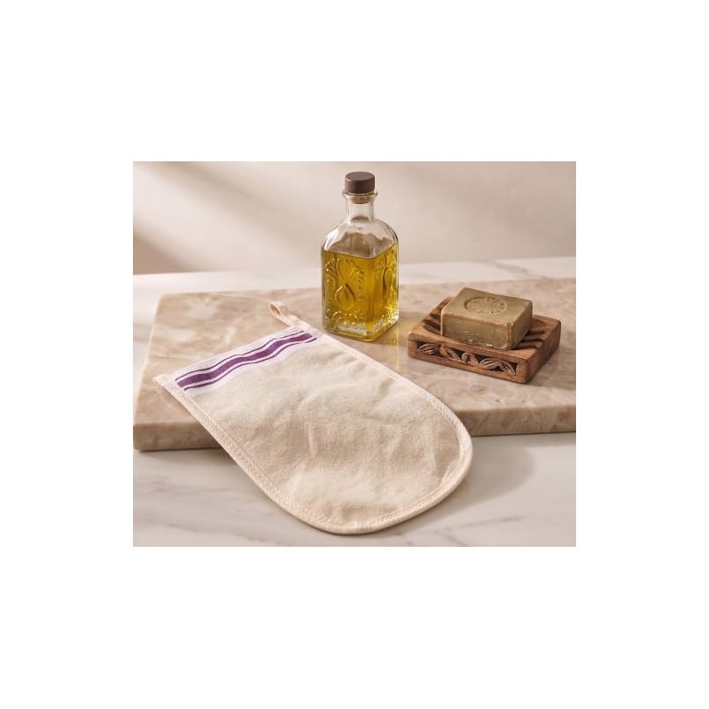 Deep Exfoliating Bath Glove Made of Natural Fibers Turkish Kese