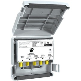 Maxview Amplifier Variable GAIN 4-Way | Aerial/Satellite AMPLIFIERS/Distribution Aerial Satellite Equipment, 1 X Qty - MHA4U/MT